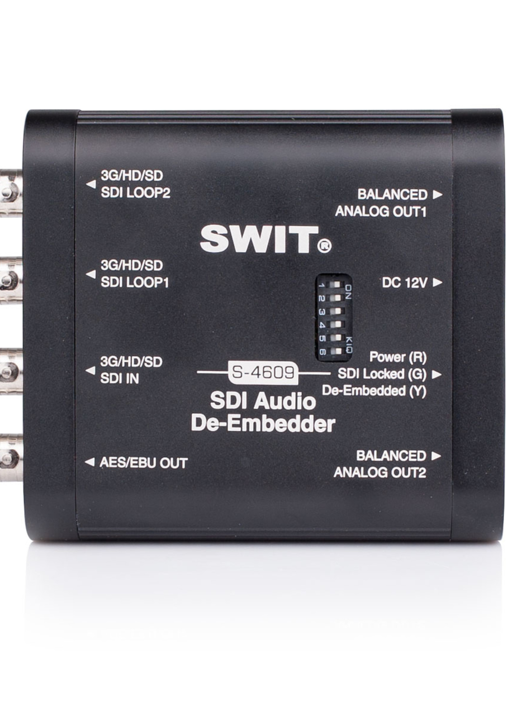 Swit S-4609 SDI Audio De-Embedder