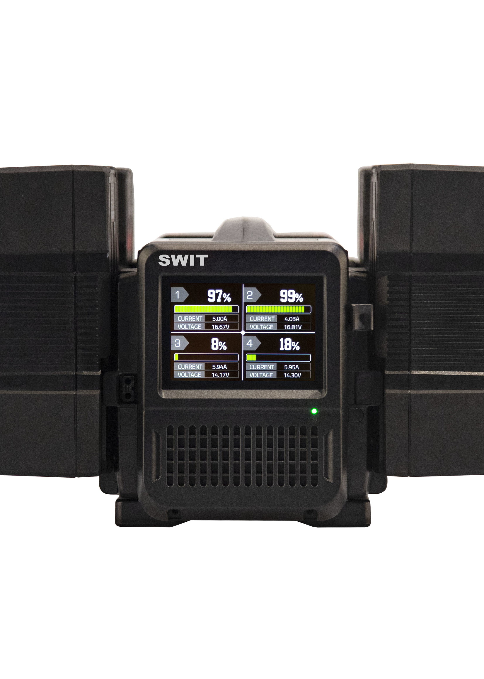 Swit PC-P461S 4x100W Super Fast V-mount Charger