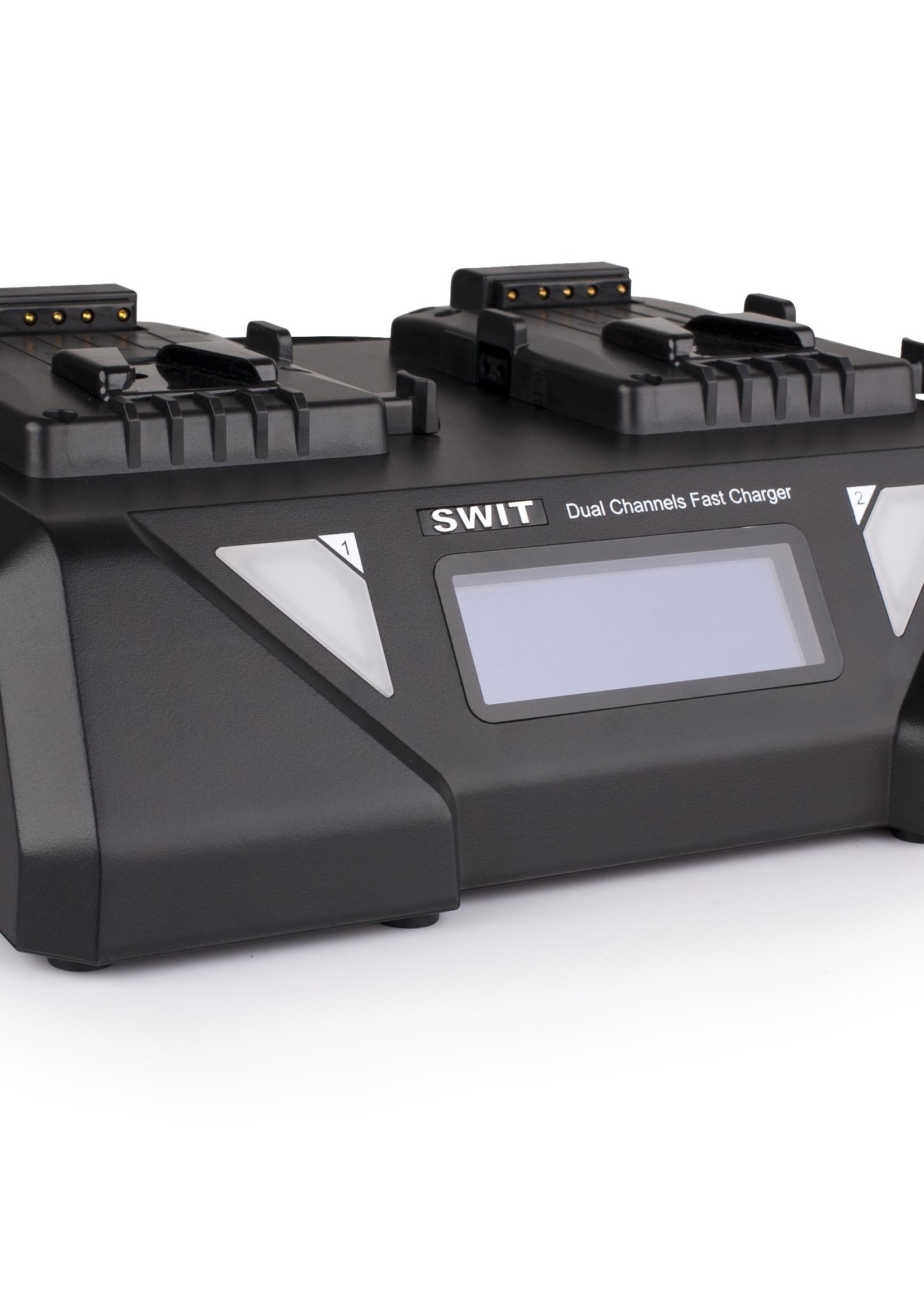 Swit S-3812S 2-ch V-mount Super Fast Charger