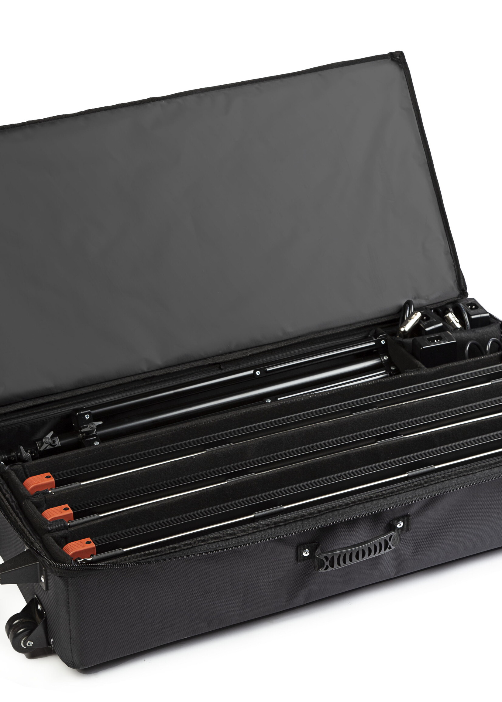 Swit PL-E90L 3KIT | Set of 3 x 1:7.5 Natural-Born-Soft TLCI-99 90W LED Panel Lights with tripods and trolleycase