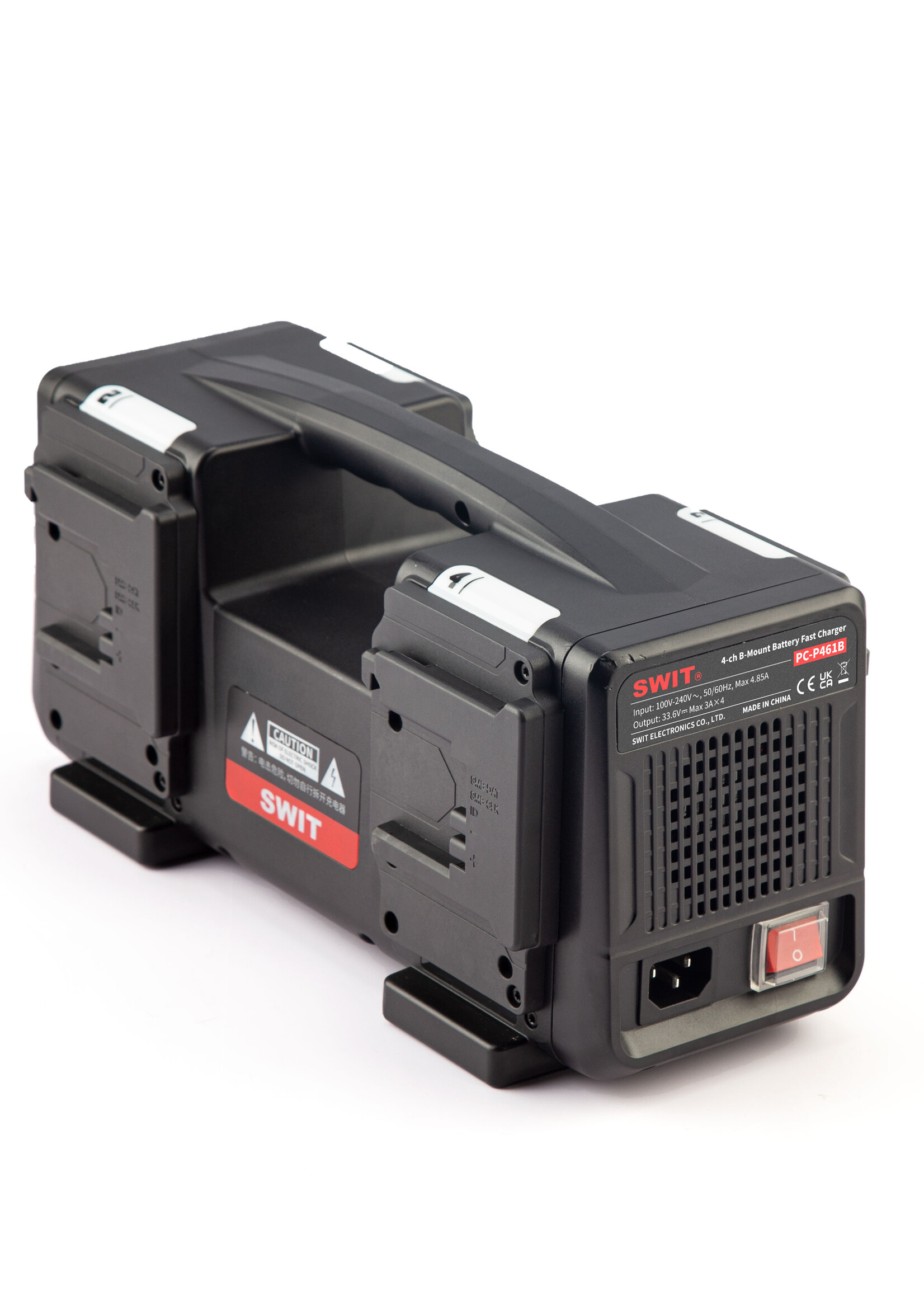 Swit PC-P461B | 4ch x max 6A Top Fast Simultaneous 14V/28V Charger, B-mount