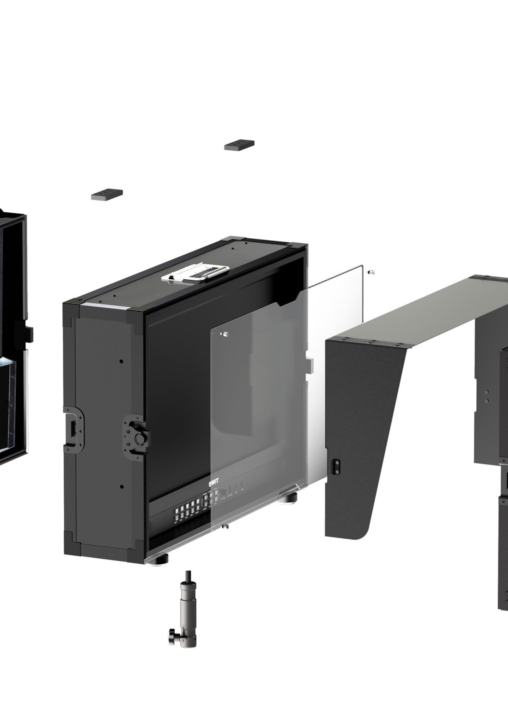 Swit FM-U245HDR 23.8 inch 4K 1000nits 4×12G-SDI HDR Field Monitor