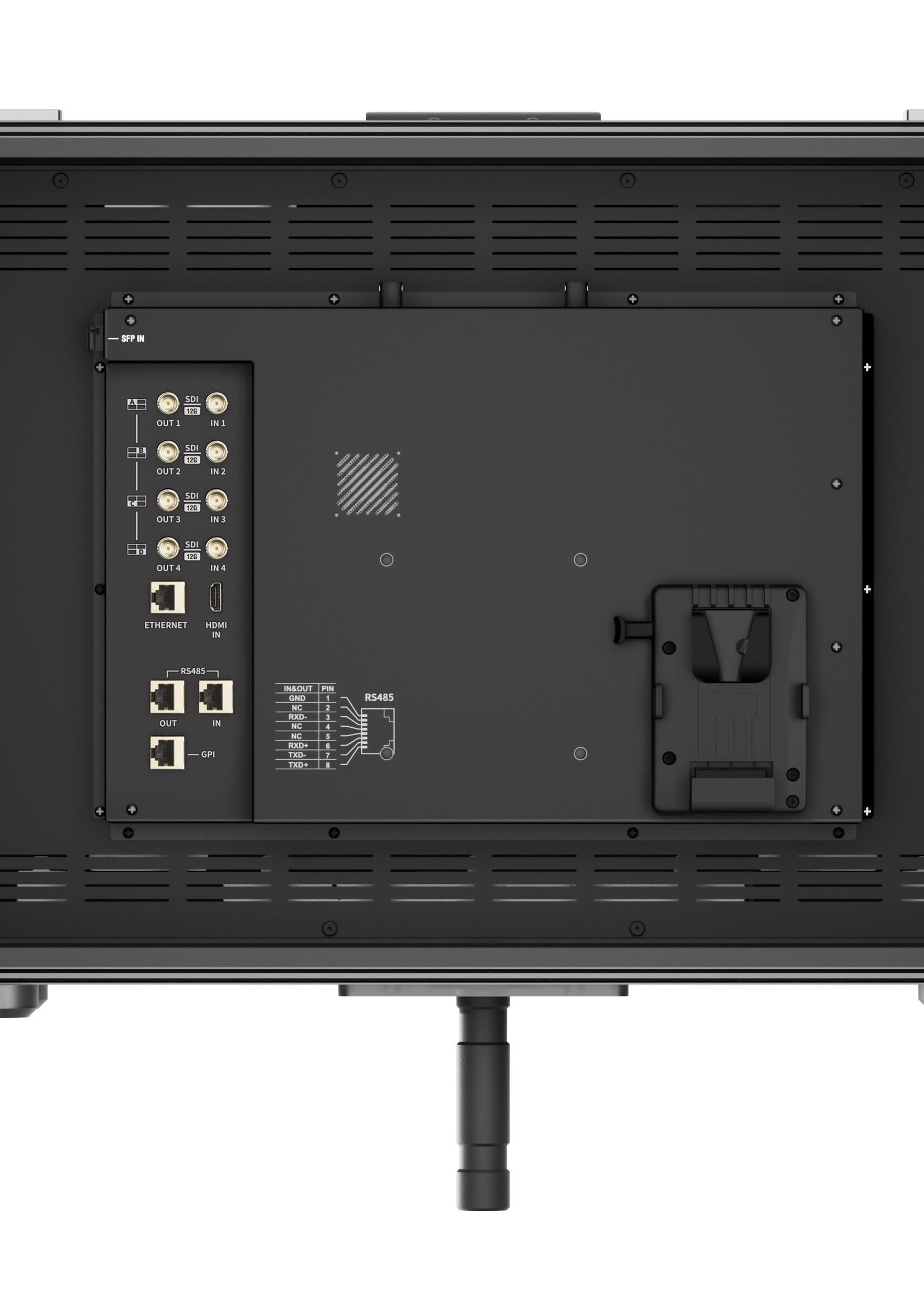 Swit FM-U245HDR 23.8 inch 4K 1000nits 4×12G-SDI HDR Field Monitor