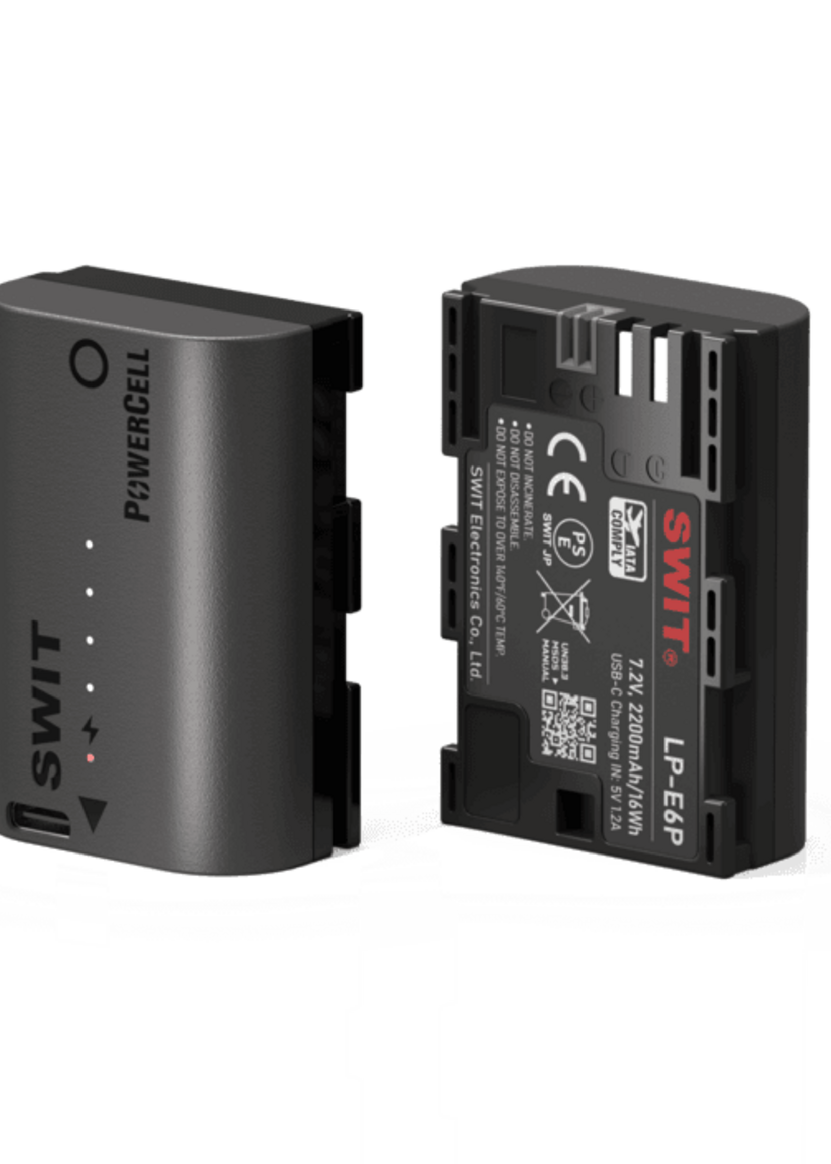 Swit PowerCell LP-E6P | USB-C LE-E6P 16Wh