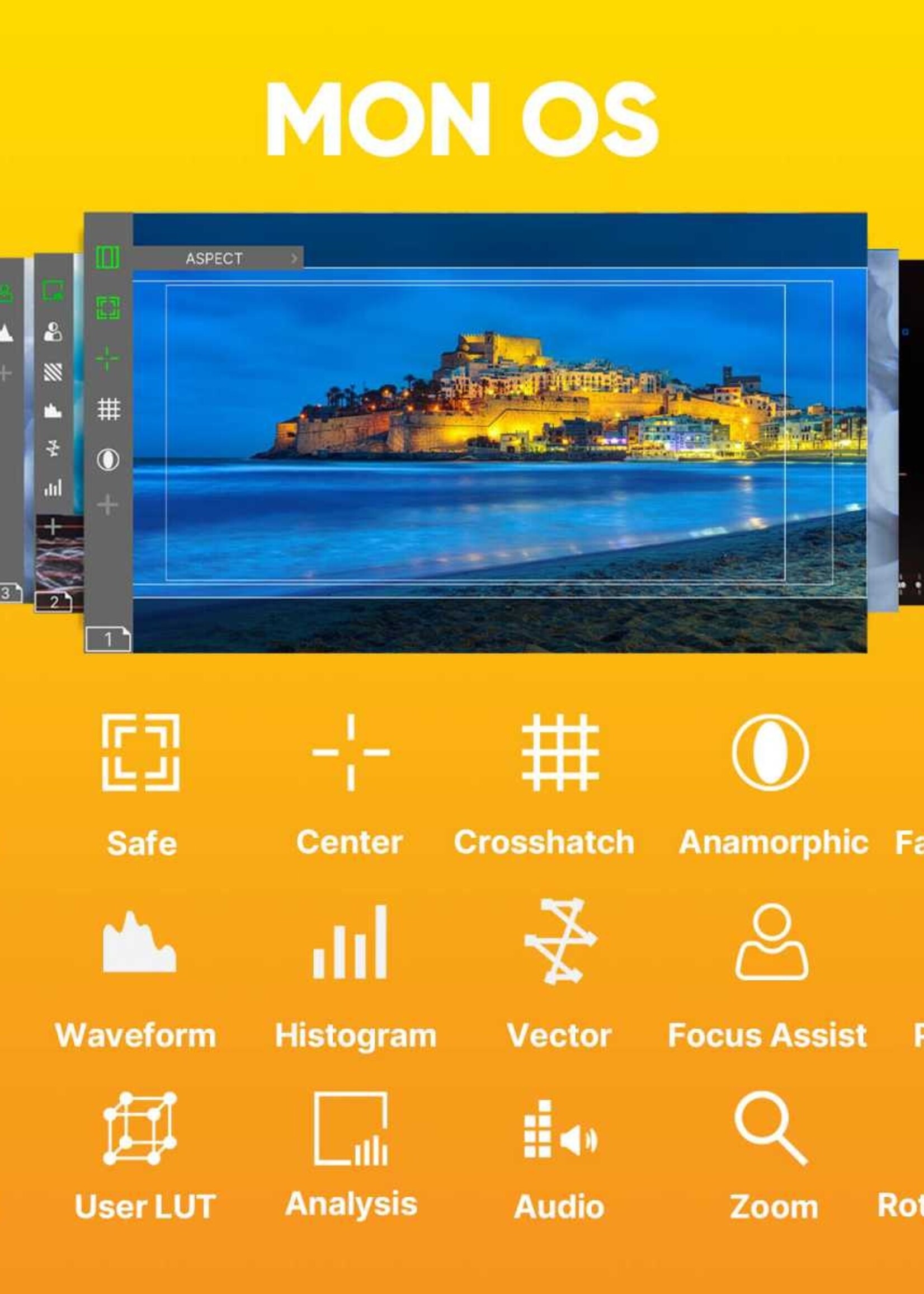 Monitor 5,5 inch 4K-HDMI – 1000 nits