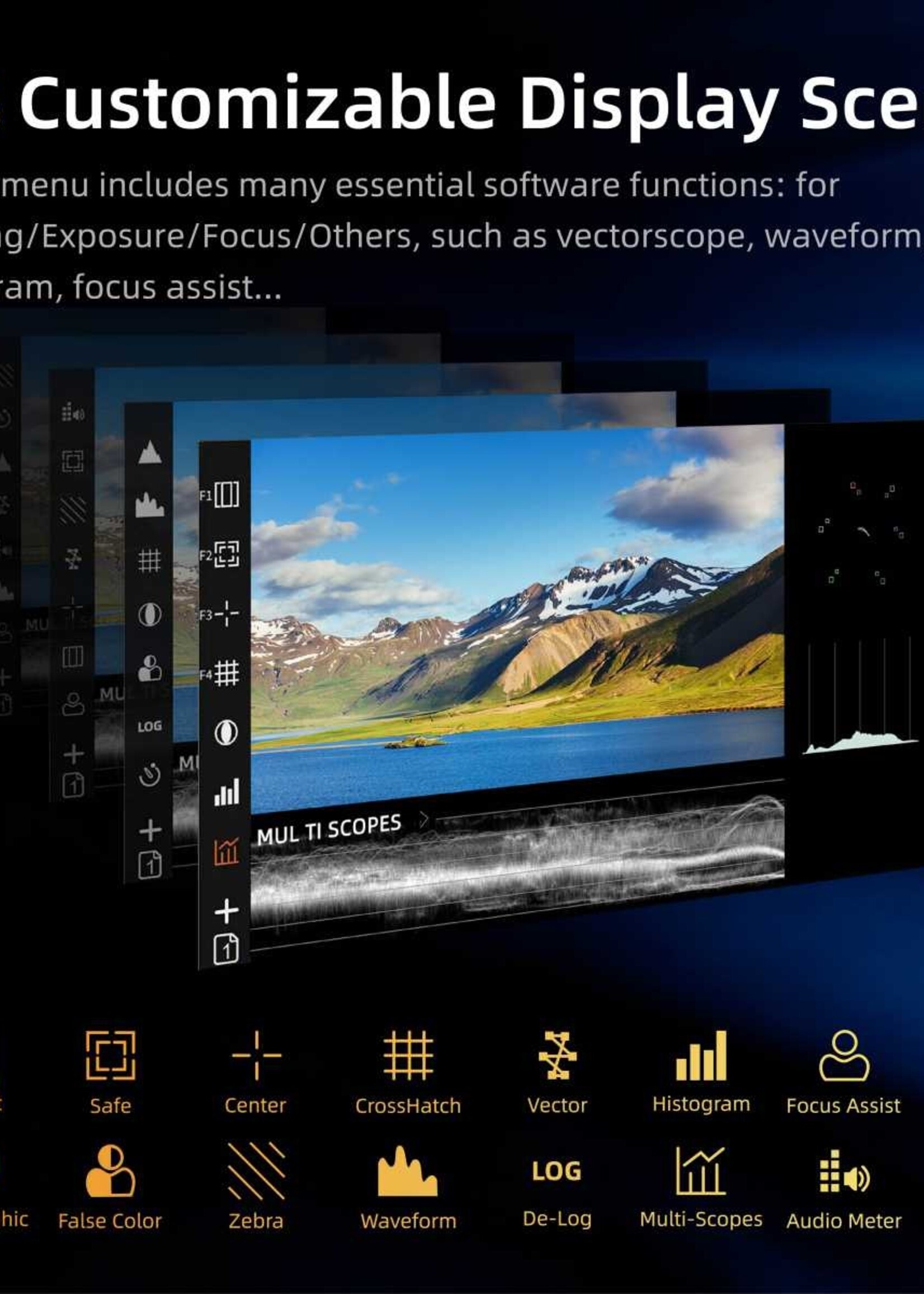 Osee Field Monitor 15,4 inch High Brightness HDR – 1500 nits