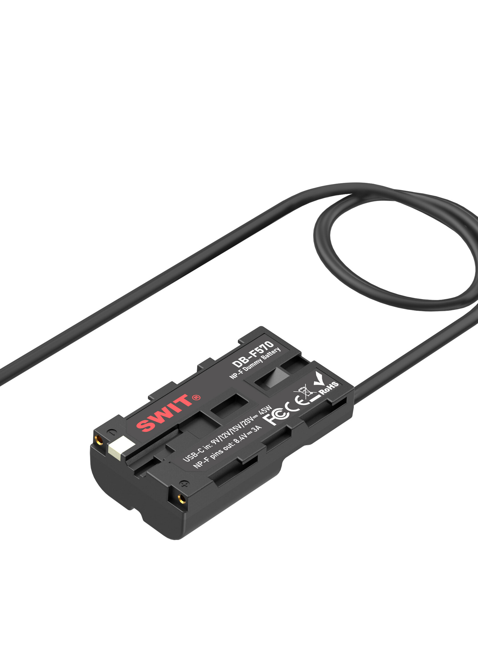 Swit DB-F570 NP-F type USB-C Dummy Battery