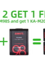 Swit PB-M98S*2+Free KA-M20S KIT