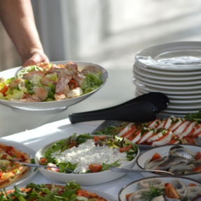 Maaltijdsalade buffet