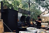 Barbecue smoker foodtruck - Streetfood menu