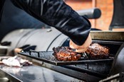 Barbecue smoker foodtruck - Easy menu