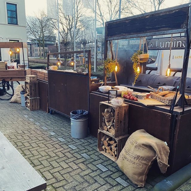 Barbecue smoker foodtruck - Classic menu