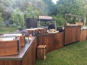 Barbecue smoker foodtruck -  Exclusive menu