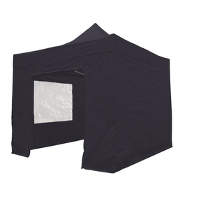 Partytent easy-up 3x3m - Zwart