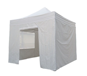 Partytent easy-up 4x4m - Ecru/grijs