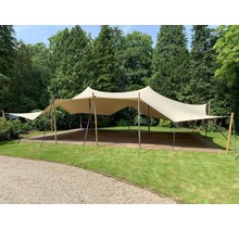 Stretchtent 10x12m - Zand