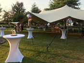 Stretchtent 10x12m - Zand