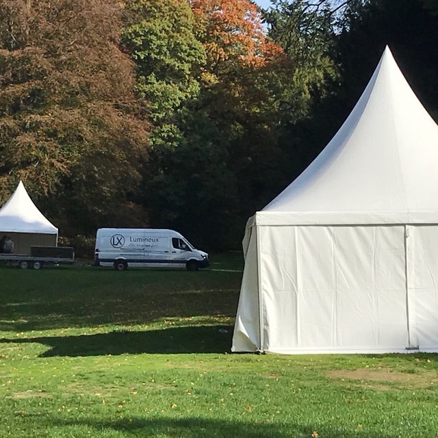 Pagodetent 5x5m - Wit Pagodetent 5x5m - Wit