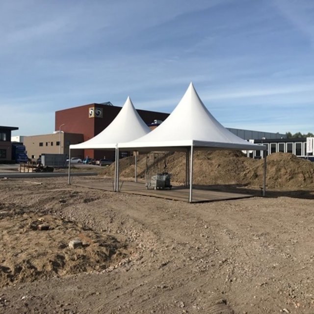 Pagodetent 5x5m - Wit Pagodetent 5x5m - Wit