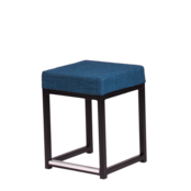 Kubo kruk laag - Zwart/blauw