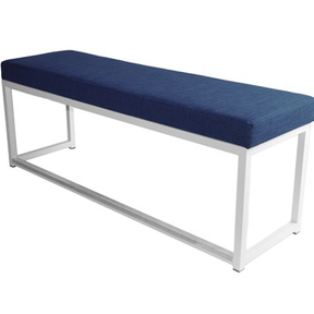 Kubo bank - Wit/blauw