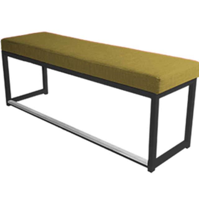 Kubo bank - Zwart/groen