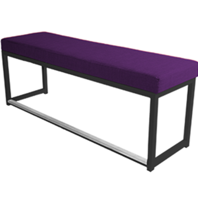 Kubo bank - Zwart/paars