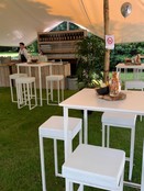 Kubo statafel 70x70cm - Wit