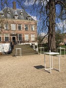 Kubo statafel 70x70cm - Wit