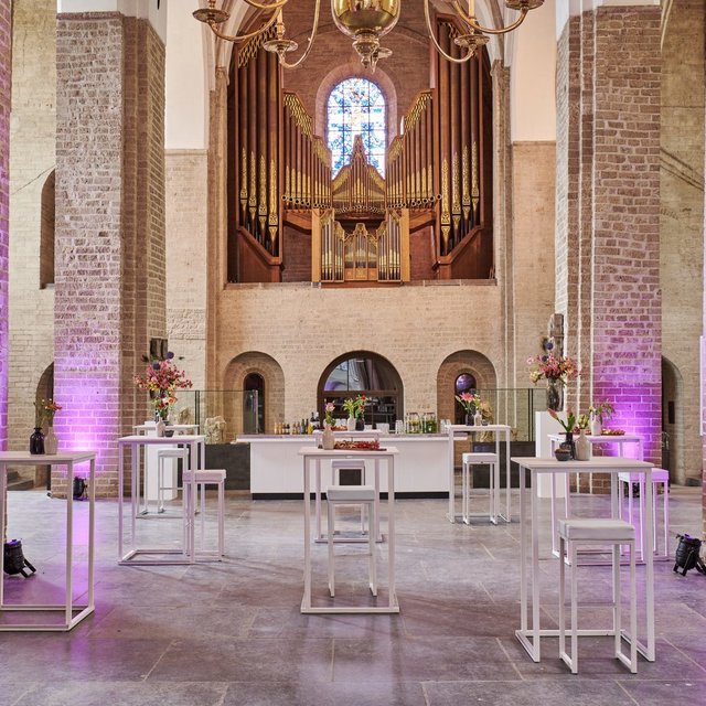 Kubo statafel 70x70cm - Wit