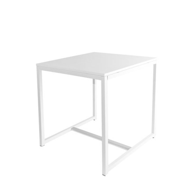 Kubo dinertafel 70x70cm - Wit