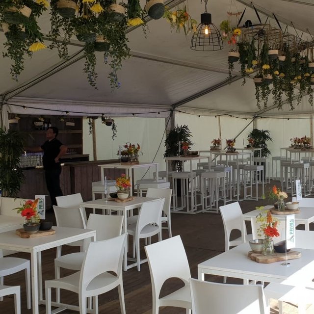 Kubo dinertafel 70x70cm - Wit