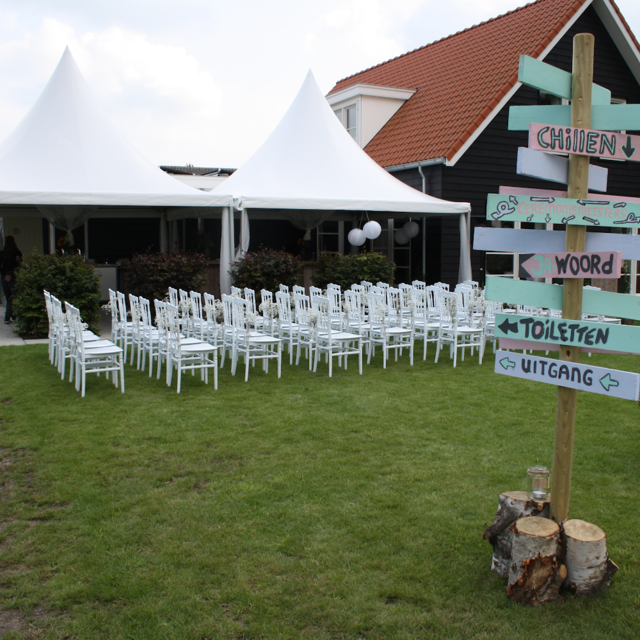 Stoel Napoleon - Wit