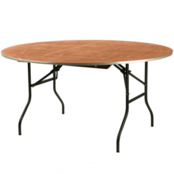 Klaptafel rond dsn. 180cm - Hout