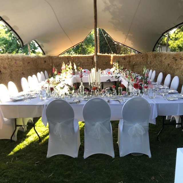 Stoelhoes t.b.v. stretch - Wit