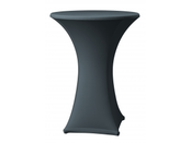 Statafelrok stretch dsn. 85cm - Antraciet