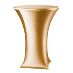 Statafelrok stretch dsn. 85cm - Goud