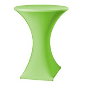 Statafelrok stretch dsn. 85cm - Limoen