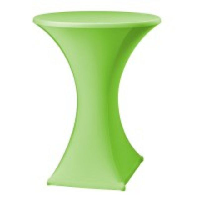 Statafelrok stretch dsn. 85cm - Limoen