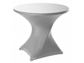 Klaptafelrok stetch dsn. 85cm - Wit