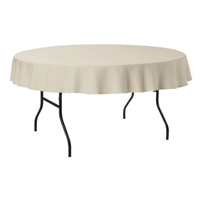 Linnen rond dsn. 220cm - Creme/ecru