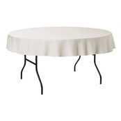 Linnen rond dsn. 220cm - Wit