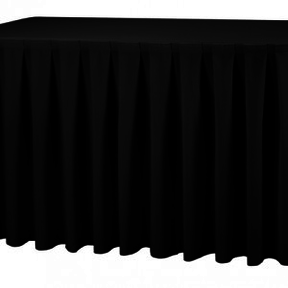 Buffettafelrok 180x80cm - Zwart