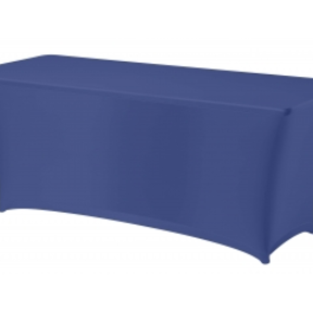 Buffettafelrok stretch 180x80cm - Blauw