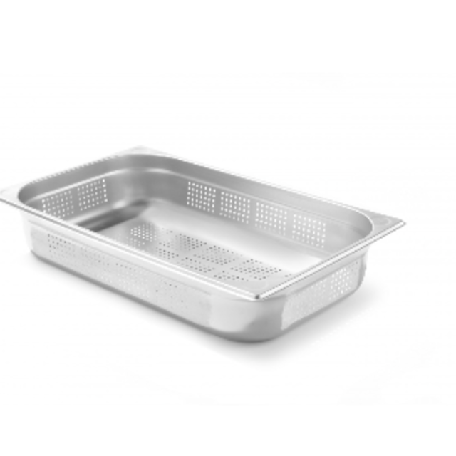 Gastronormbak 1/1 diep geperforeerd
