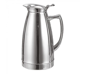 Kan 1l met klepdeksel - rvs