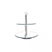 Etagère 2-laags glas