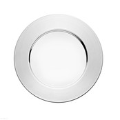 Onderbord zilverkleurig