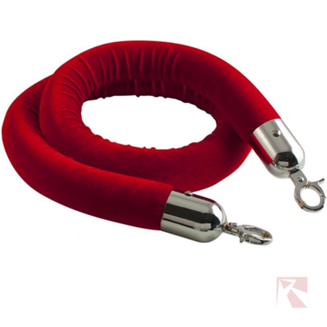 Afzetkoord 150cm - Rood