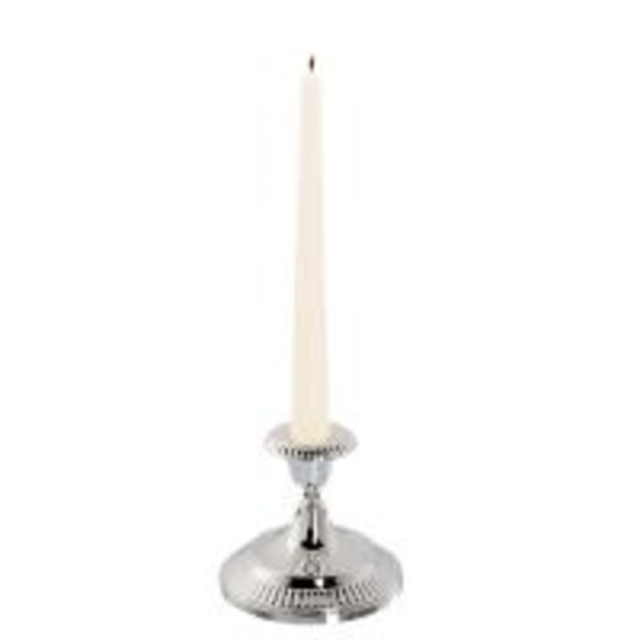 Kandelaar verzilverd 10cm